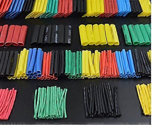 Polyolefin Heat Shrink Tubing 328PCS Set - 8 Sizes, Multicolor & Black, 127/164/280/328 Pieces, Durable Covering Solutions