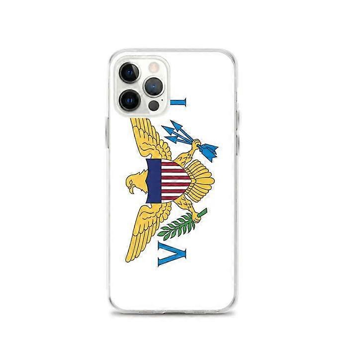 Phone Case - PIXELFORMA - Virgin Islands Flag - Compatible with iPhone 12 Pro - Soft - Shockproof