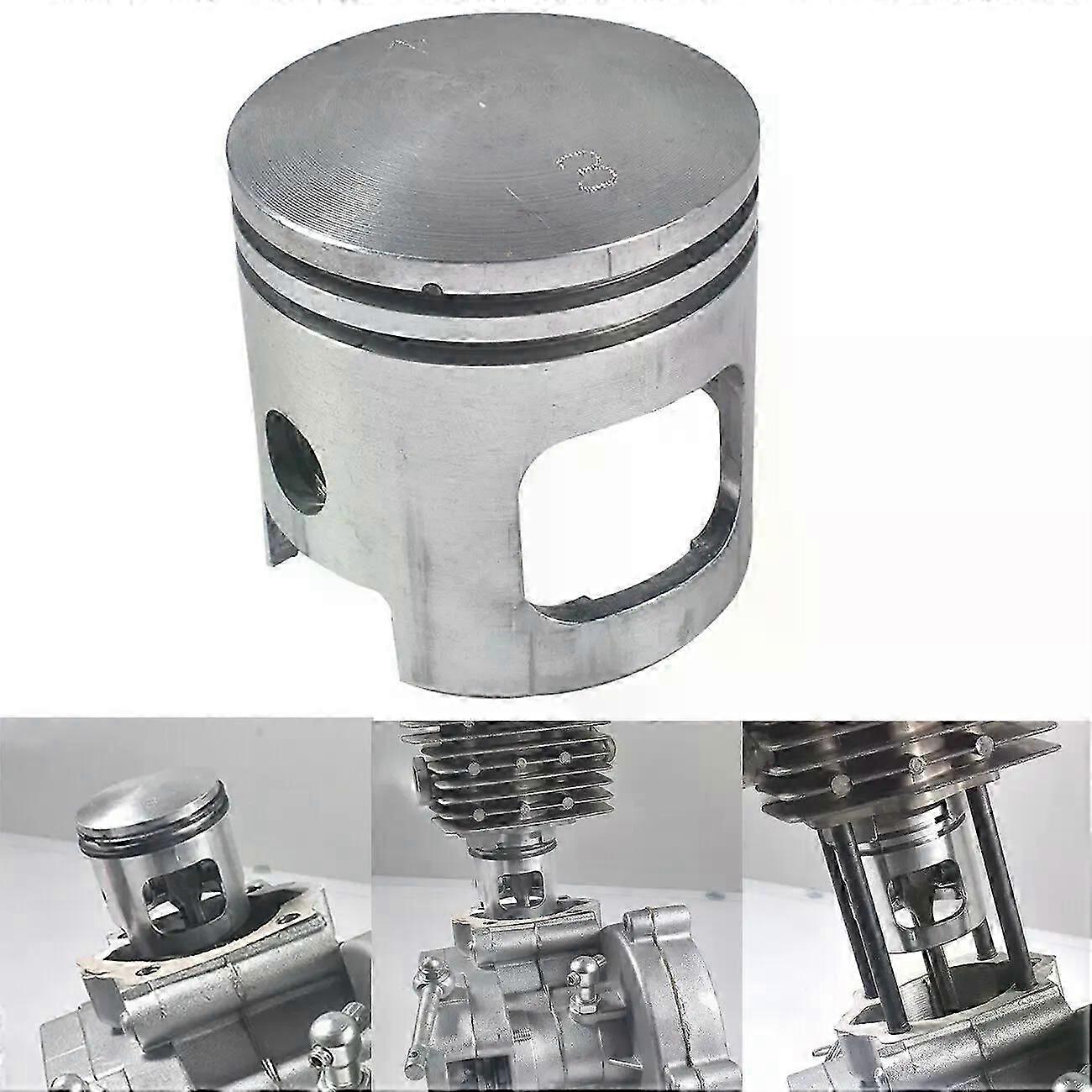 Sthus 47mm Upgrade Windowed Piston Pin Ring For 49cc 66cc 80cc Gas Motorized Bike 2 Stroke Engine Motor Bicycle