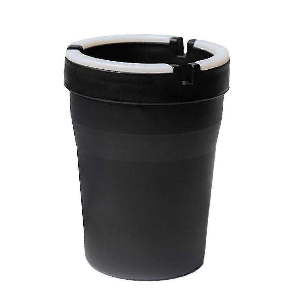 Premium Glow-in-the-Dark Car Ashtray - Compact Auto Cigarette Holder for Clean and Tidy Driving Experience