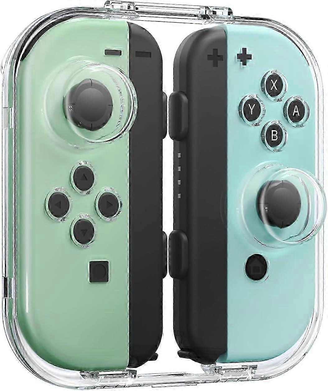 Mini Storage Case for Joy-con,Portable Dust-Proof Protective Box Compatible with Switch/OLED Joy-Con,Joy-con Travel Case
