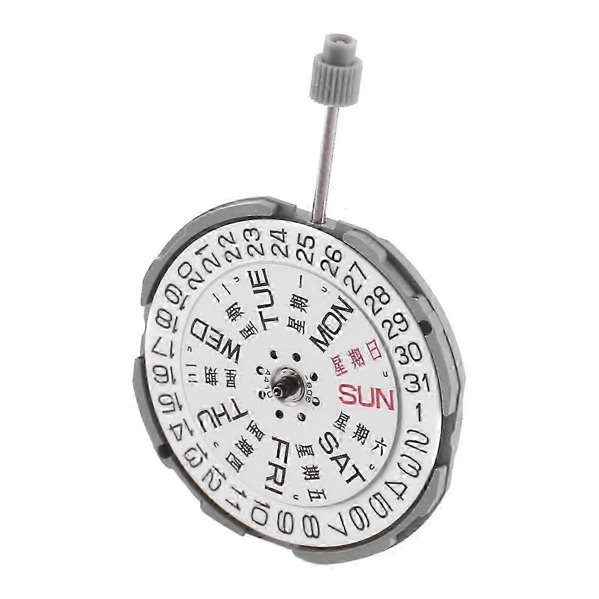 3 Hands & Date Metal Quartz Watch Movement with Stem 065-543 for Miyota GM02 GM00