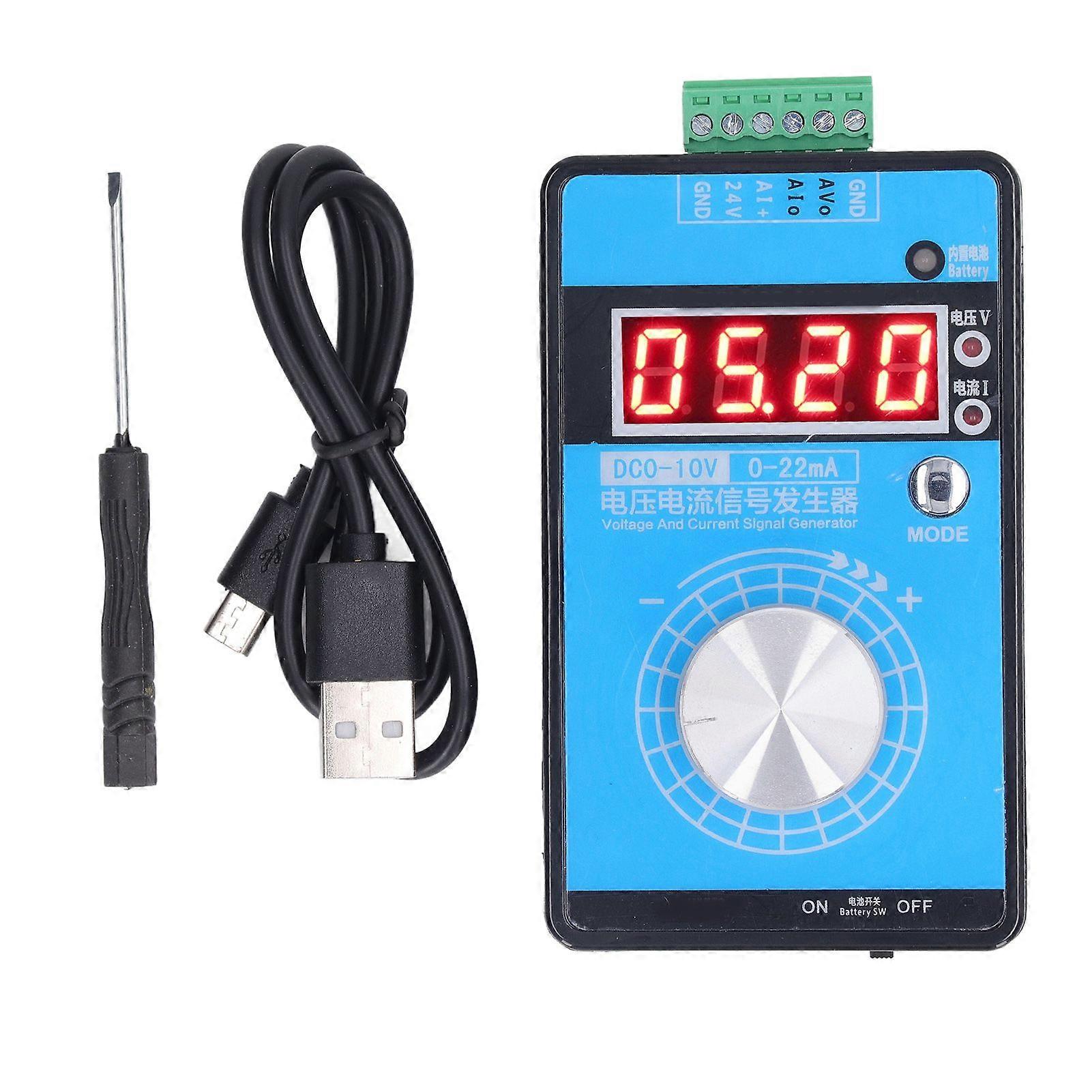 2025 Latest Model  Signal Generator Adjustable Current Voltage Signal
