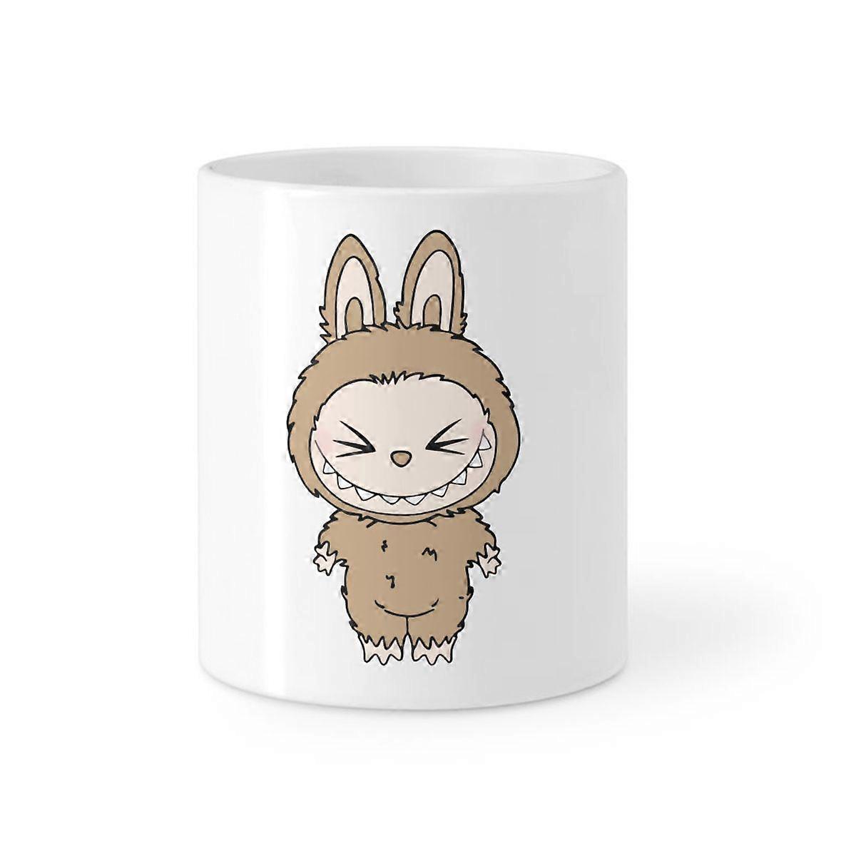 Labubu Cartoon Bunny Mug - Fun and Playful Design - Perfect for Gifts or Everyday Use