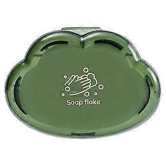 50Pieces Quality Soap Paper Cartoon Cloud Shaped Soap Tablets for Traveling Gentle and Effective Hand Cleansing Solution  Green