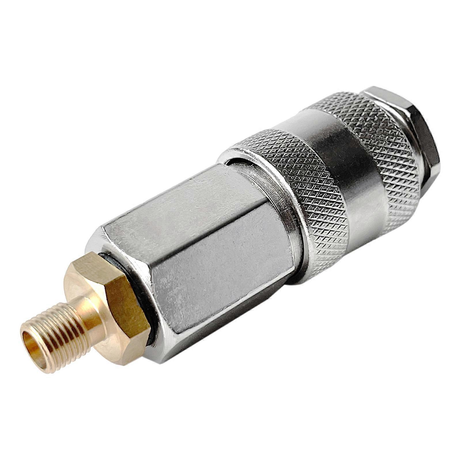 Auto Car Tire Inflator Chuck Air Compressor Pump Lock on Nozzle Fast Conversion Head Clip Nozzle for Inflator Compressor