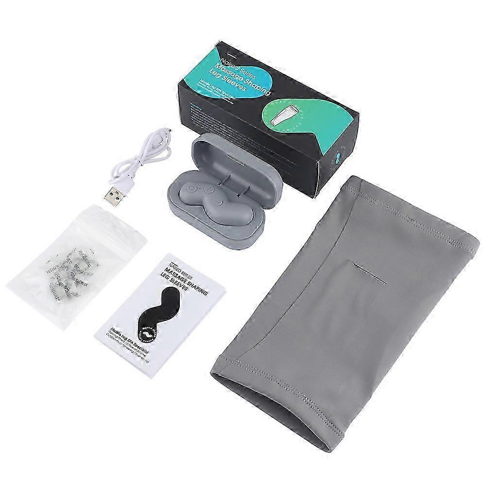 Tens Leg Slim Massager Ems Muscle Stimulator Dual Pulse Fat Burning Body Shaping Microcurrent Anti Cellulite Fitness Pain Relief