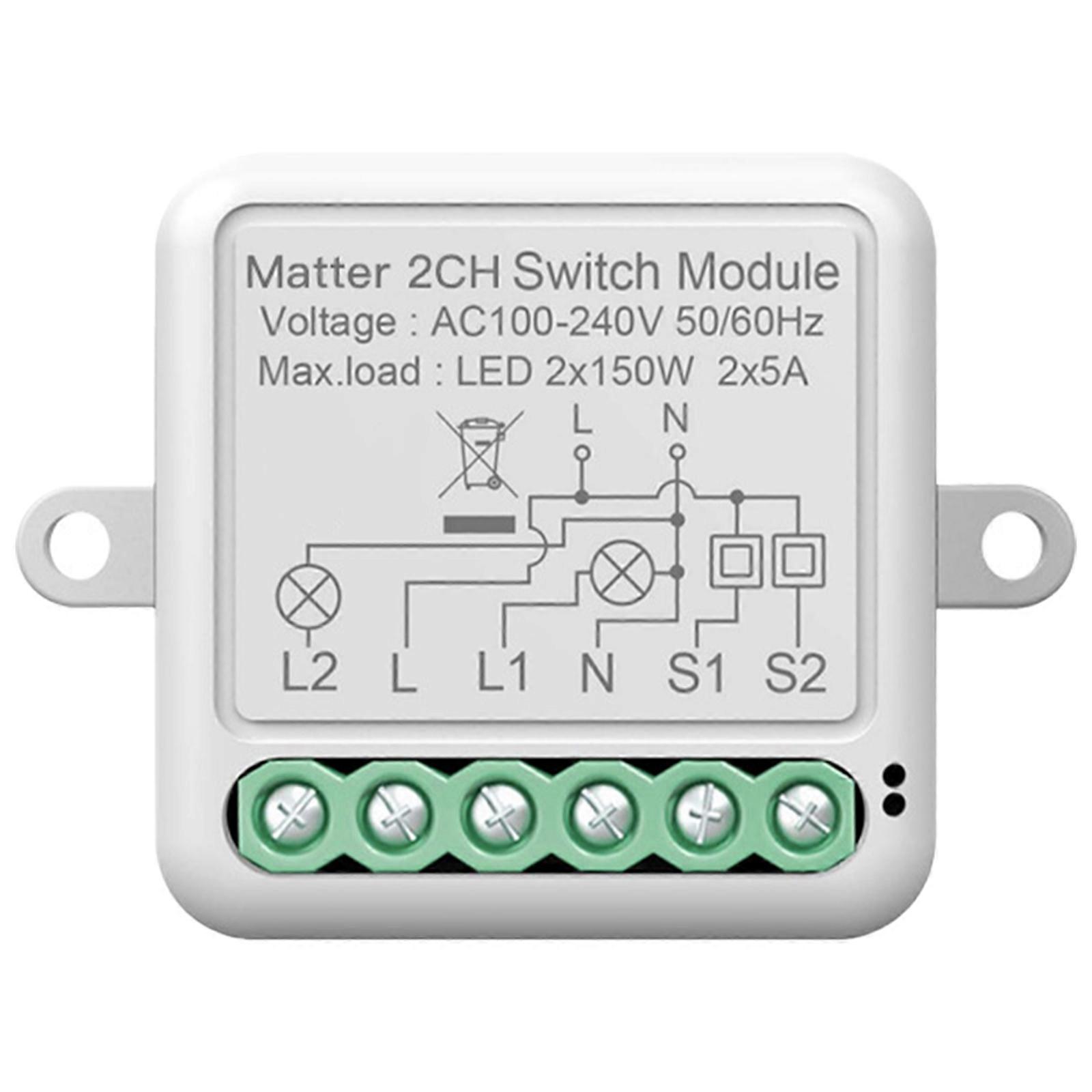 Intelligent Home WiFi Switches Simple Integration with Devices User Friendly Component Intelligent Switches for Hosuehold