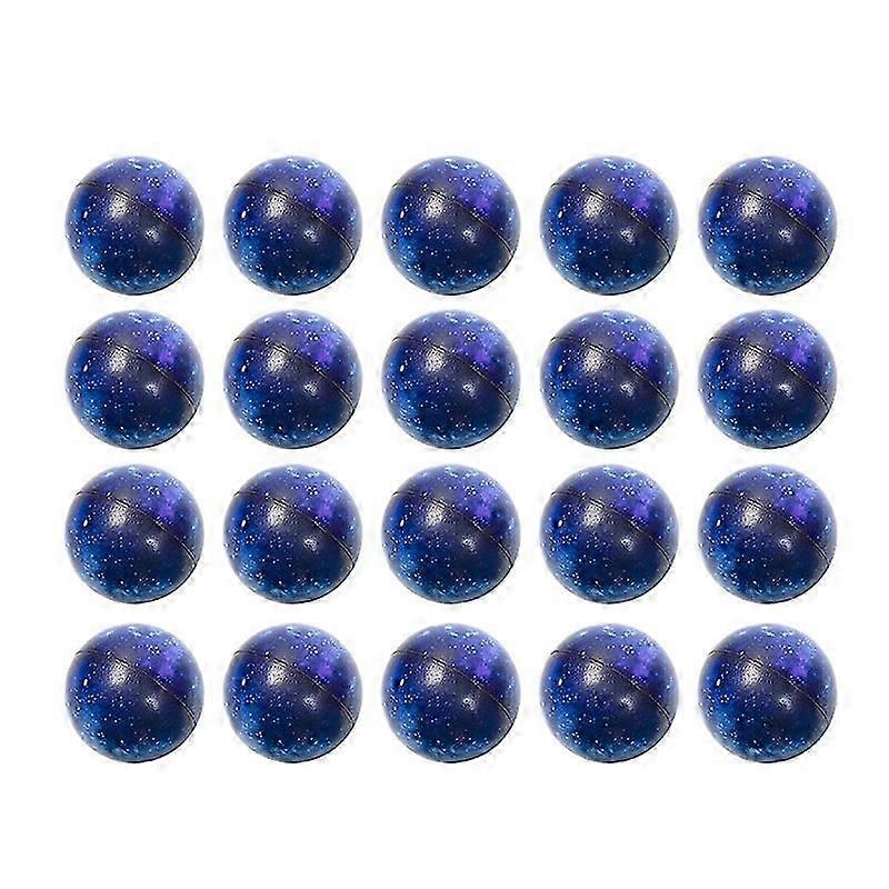 Pacote com 20 bolas antiestresse Galaxy, bolas de apertar com tema espacial de 2,5 polegadas, bolas antiestresse e antiansiedade