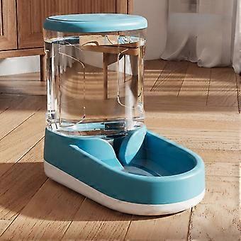 TKdaddy Water Feeder Automatischer Tierfutter-Feeder Wasserbrunnen Katzen Hunde Schwerkraft gefüttertes Wasser Trinknapf Blauer Wasser-Feeder