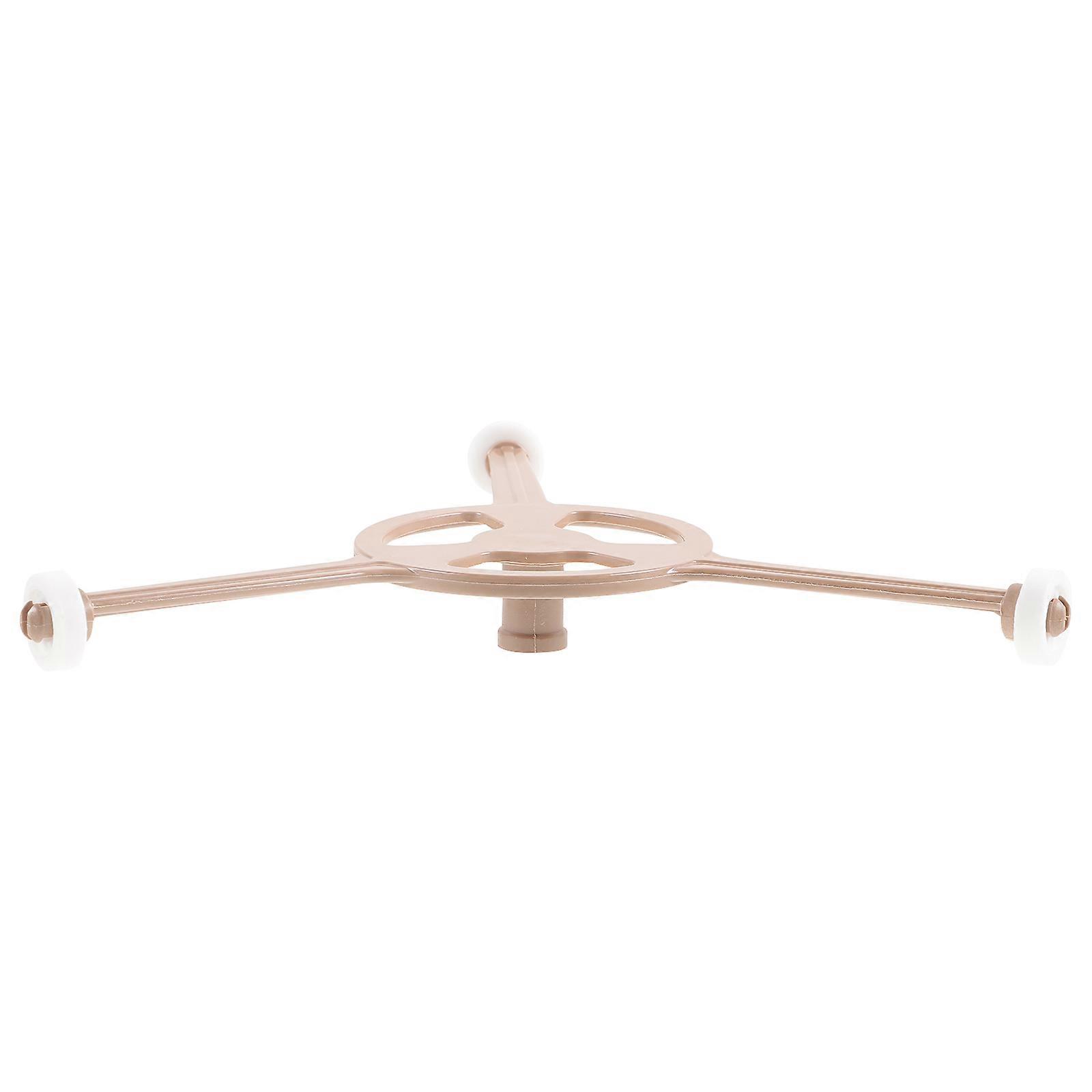 Microwave Turntable Bracket Triangle Fitting for Oven Turntable Ring Easy Installation Microwave Accessory Stable Triple Arm Support Efficient Use