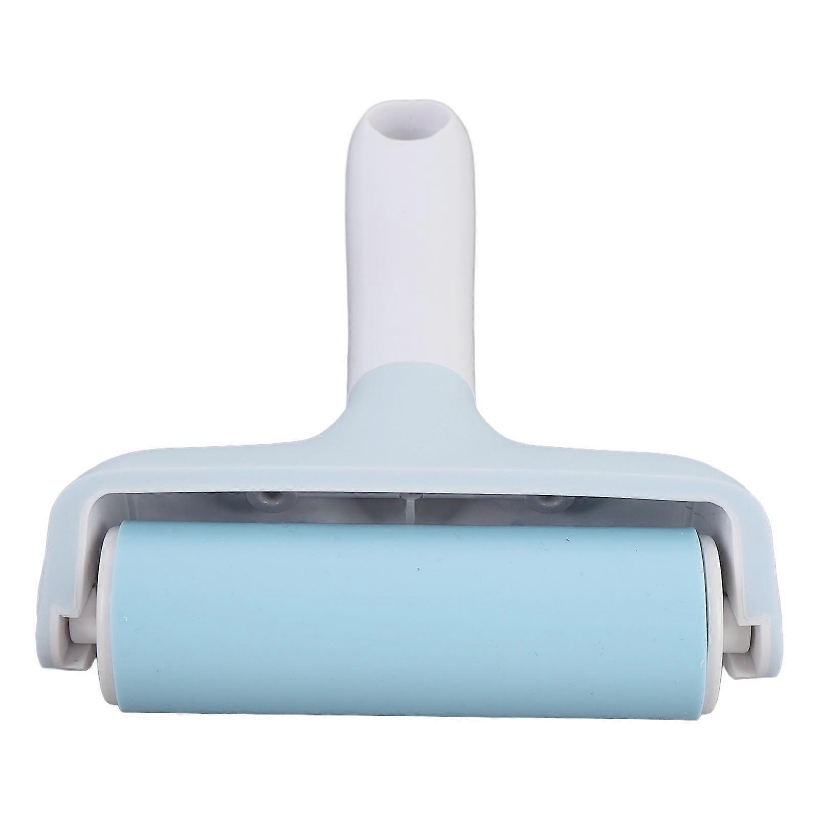 Rubber Roller Sky Blue Multi Purpose Roller for Art Crafts Printmaking Gluing Application 
