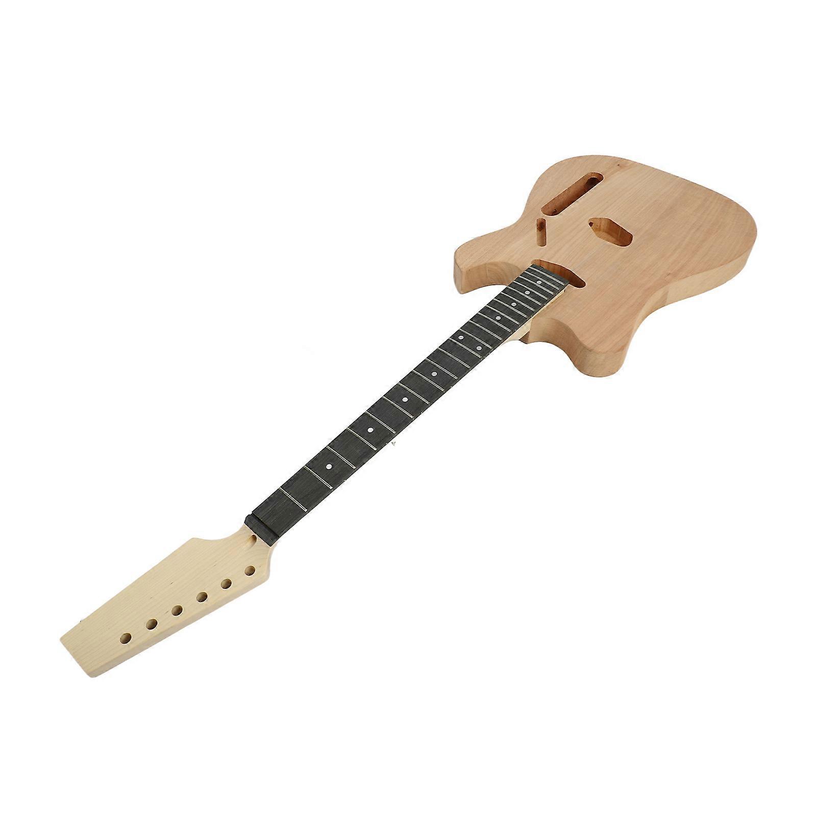 DIY용 미완성 기타 바디 나무 일렉트릭 기타 바디 키트 교체 부품