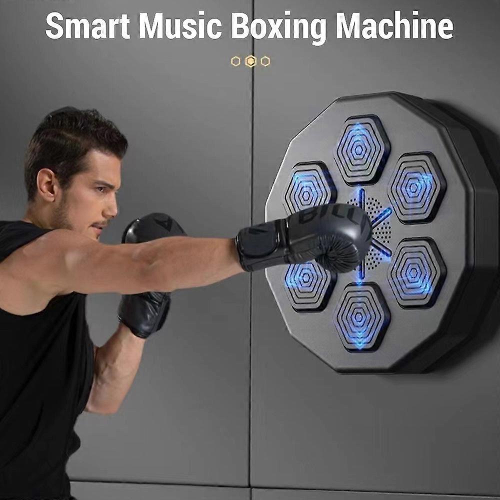 Electronic Music Boxing Machine Smart Boxing Training Equipment Wall Mounted Punching Pad