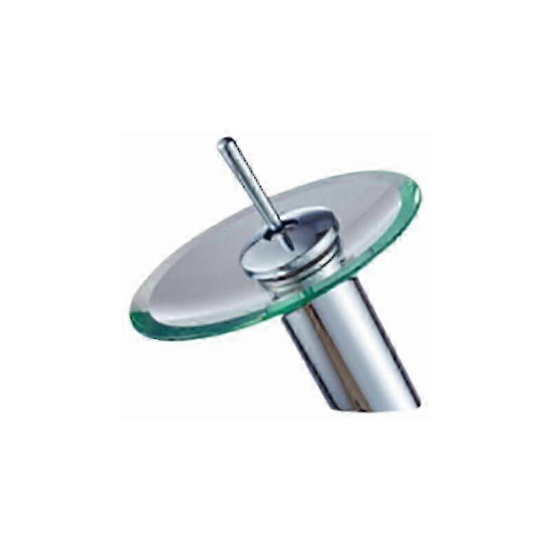 Waterfall Basin Faucet Solid Brass Glass Single Handle Mixer Tap Hot