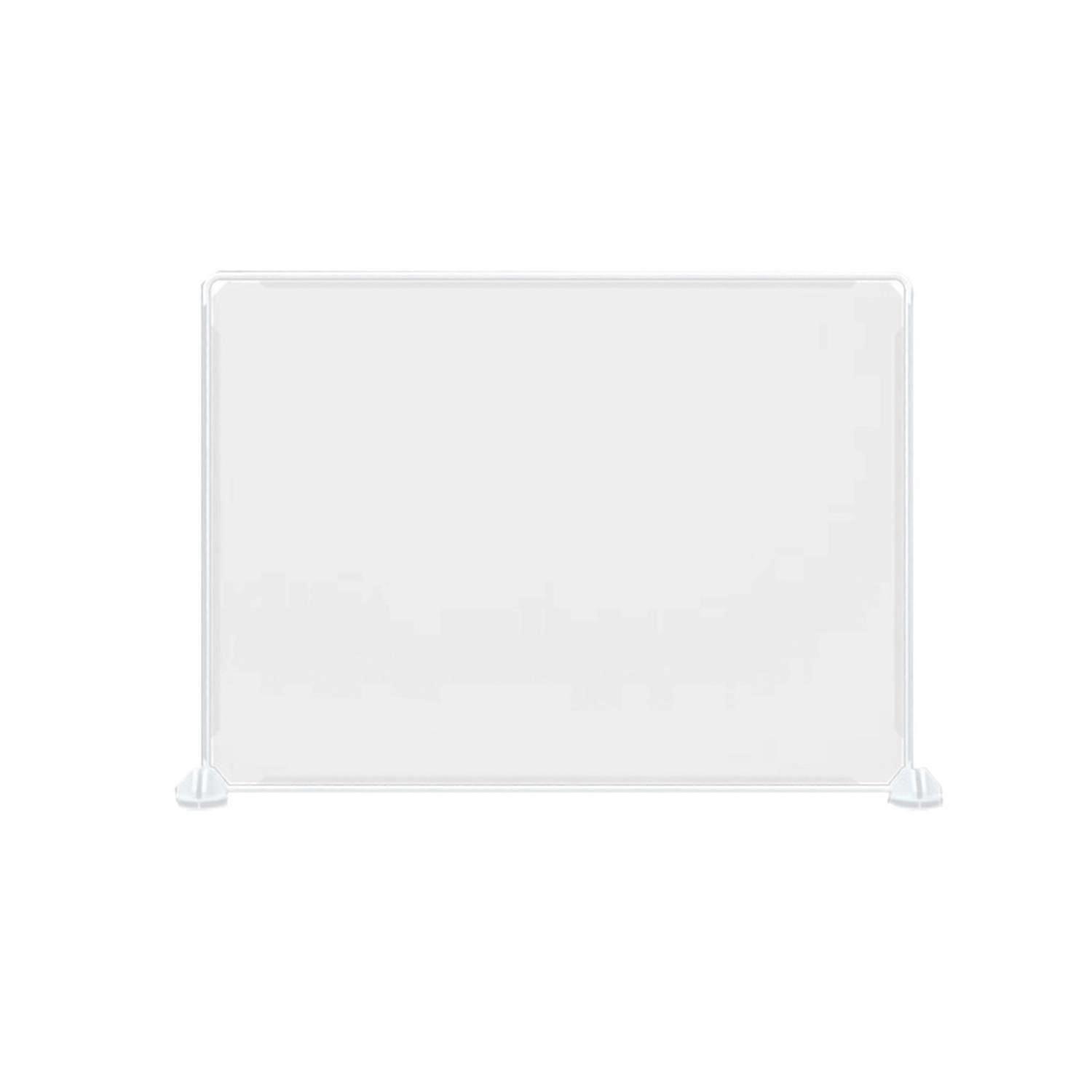 Kids Study Desk Organizer Schermo divisorio in resina trasparente Divisorio da tavolo rimovibile Divisorio per schede trasparenti