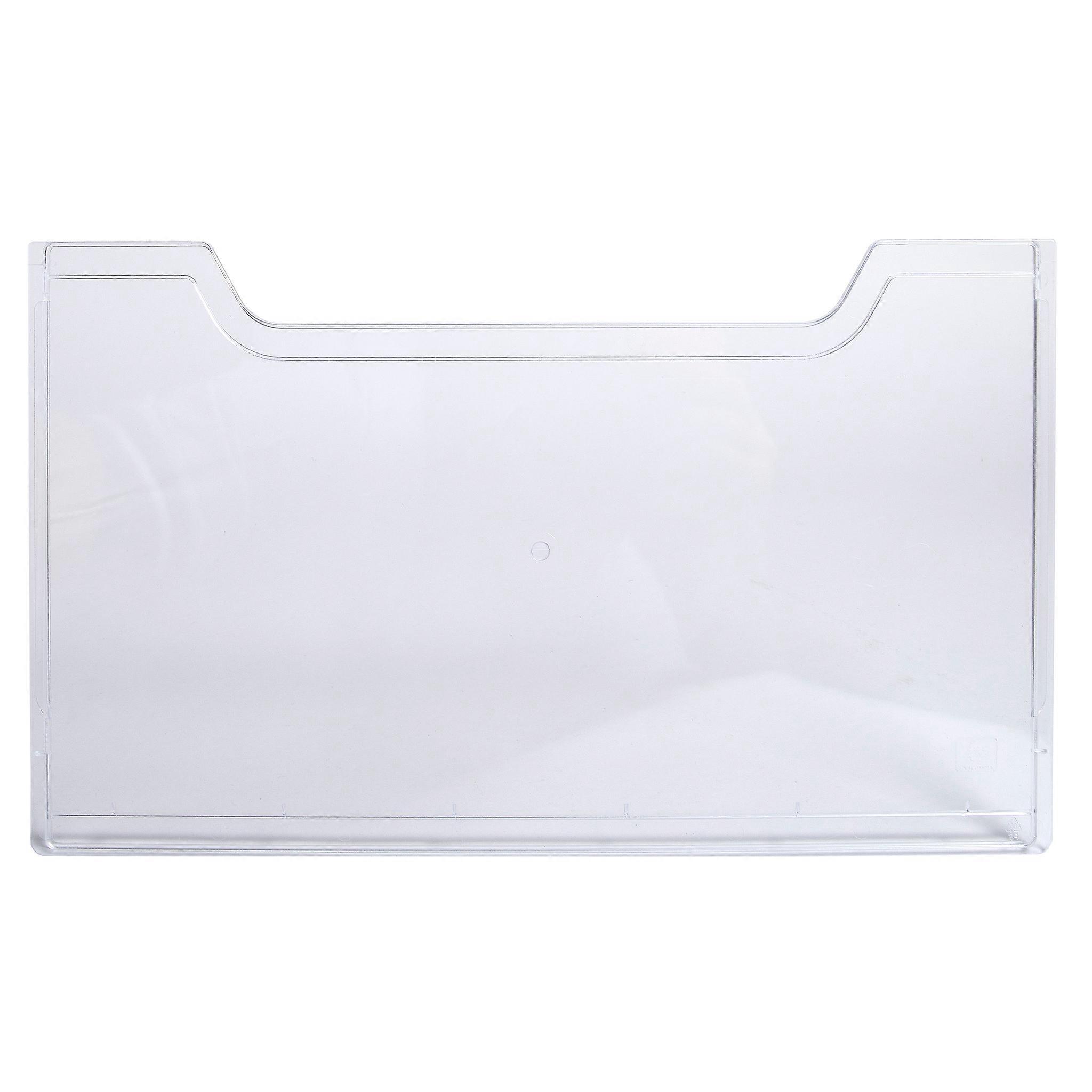 Exacompta 64058D Horizontal cover panel A4 - Crystal