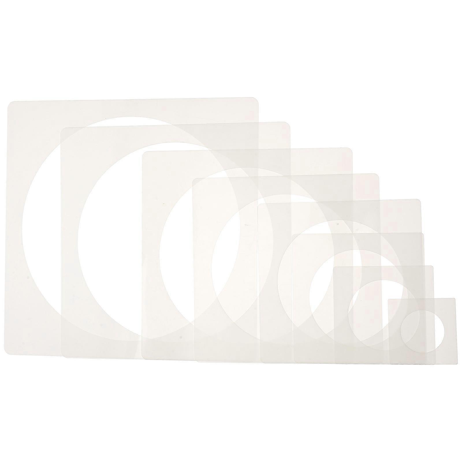 Reusable Large Circle Stencils for Home Decor, Perfect for DIY Painting and Art Projects