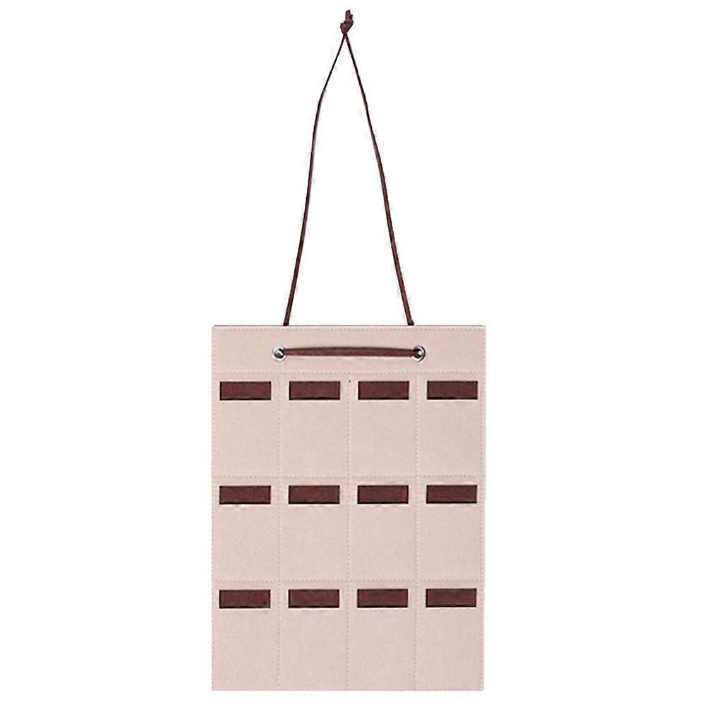 Hanging Sunglasses Organizer Felt Sunglasses Pouch Waterproof Wear-resistant Non-slip 1Pack