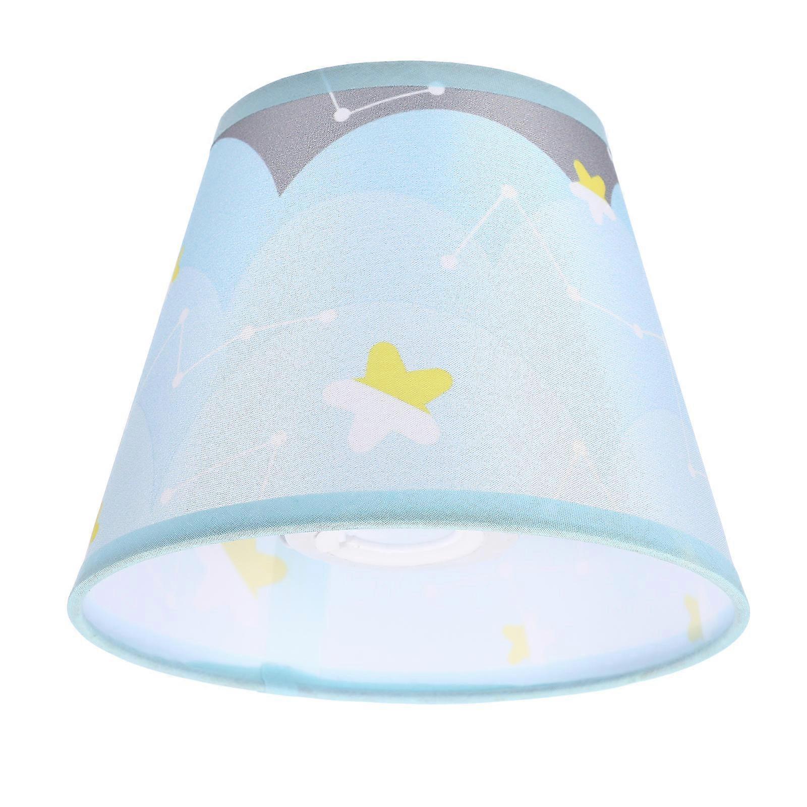 Lampshades Medium Embroidered Lamp Shade Modern Style Bedside Tables Fabric Diffusion 1Pcs