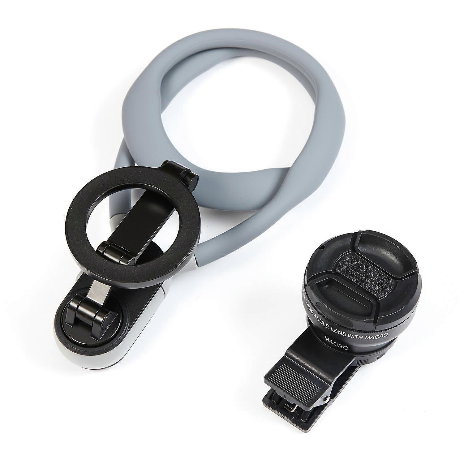 TELESIN Effortless Mobile Vlogging Set Neck Mount APEXEL Wide Angle Lens
