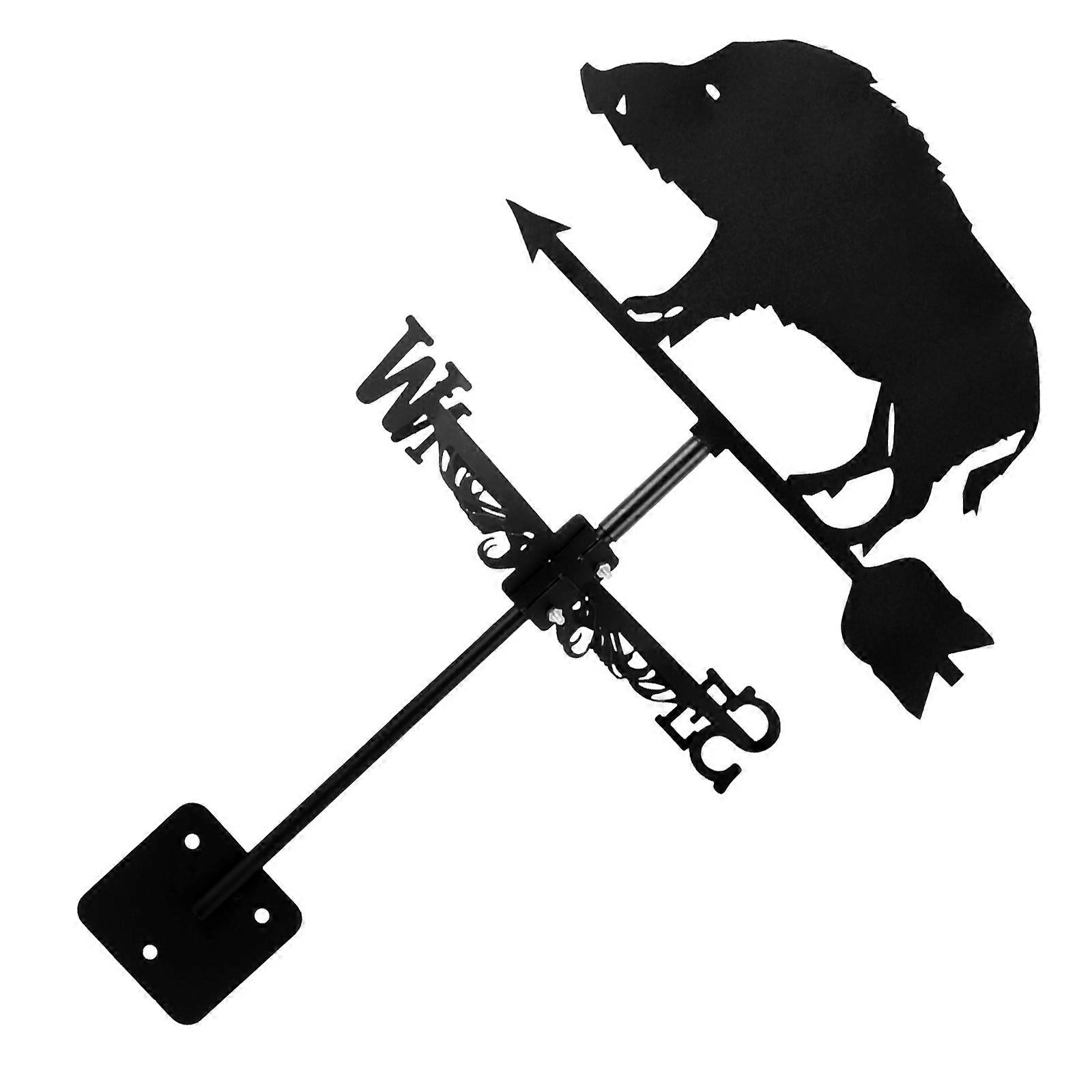 Weather Vanes for Yard Iron Wind Vane Retro Design Gardeners 22.4X11.8X11.0in 1Set