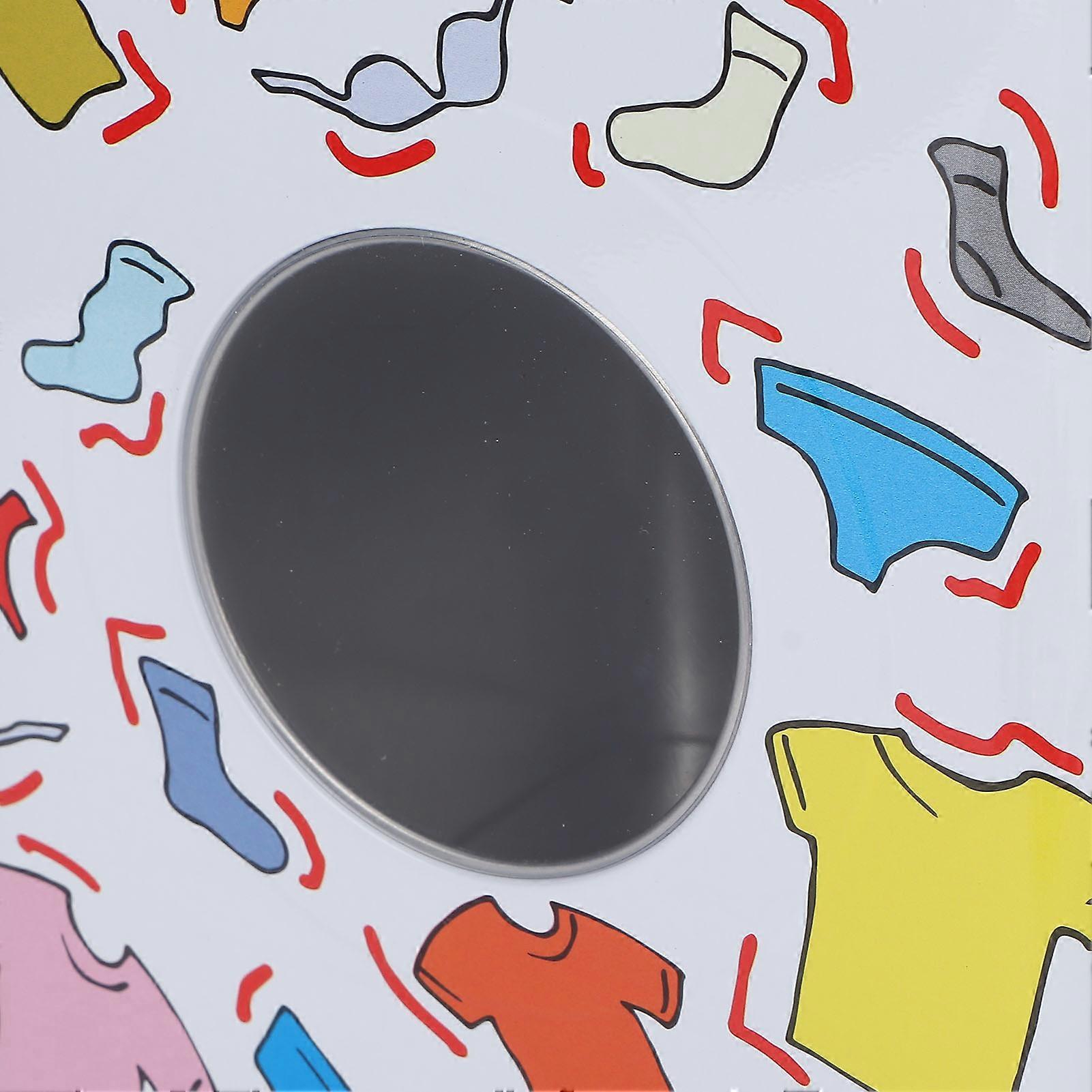 Simple, unique and cute laundry powder storage box for household items, socks