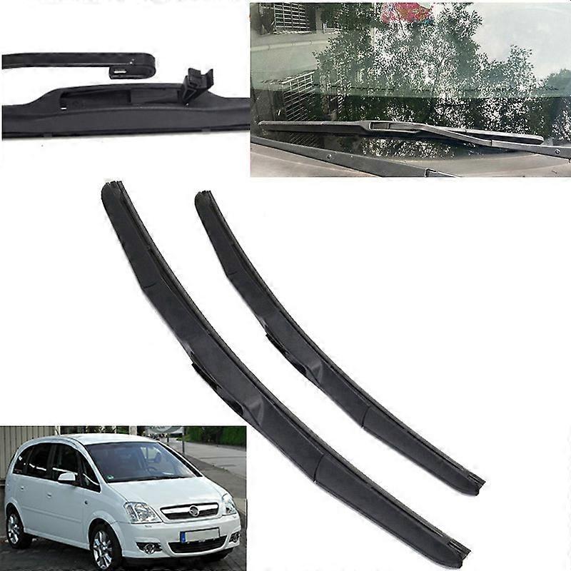 欧宝 Meriva A 2003 2004 2005 2006 2007 2008 2009 2010 挡风玻璃的汽车前雨刷片