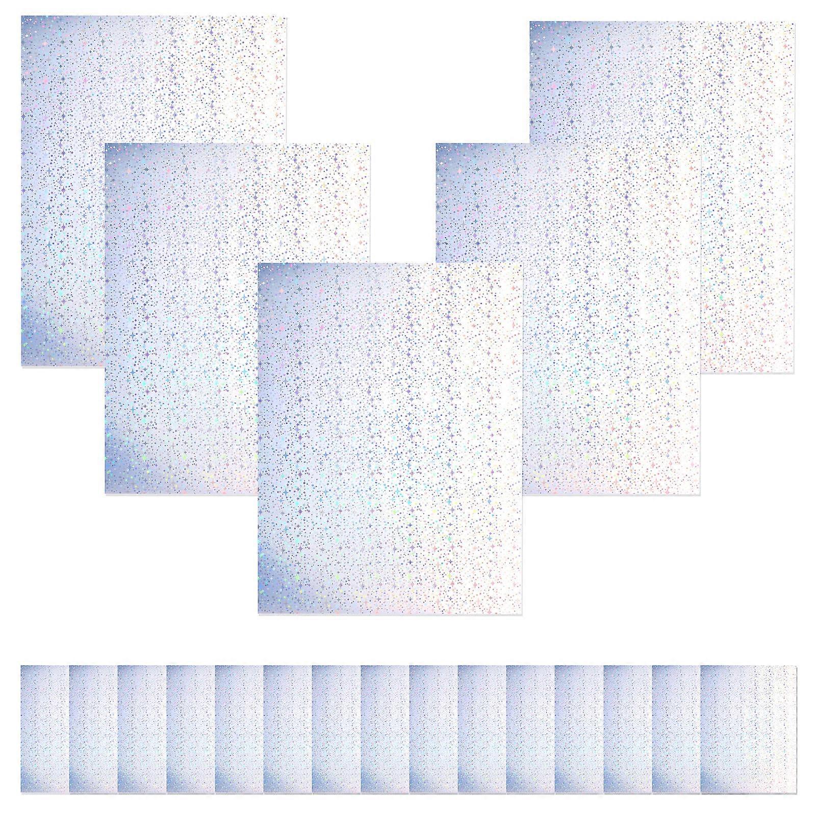 Paper Stickers Adhesive Printable Paper Grease-Resistant Office Use 20Sheets