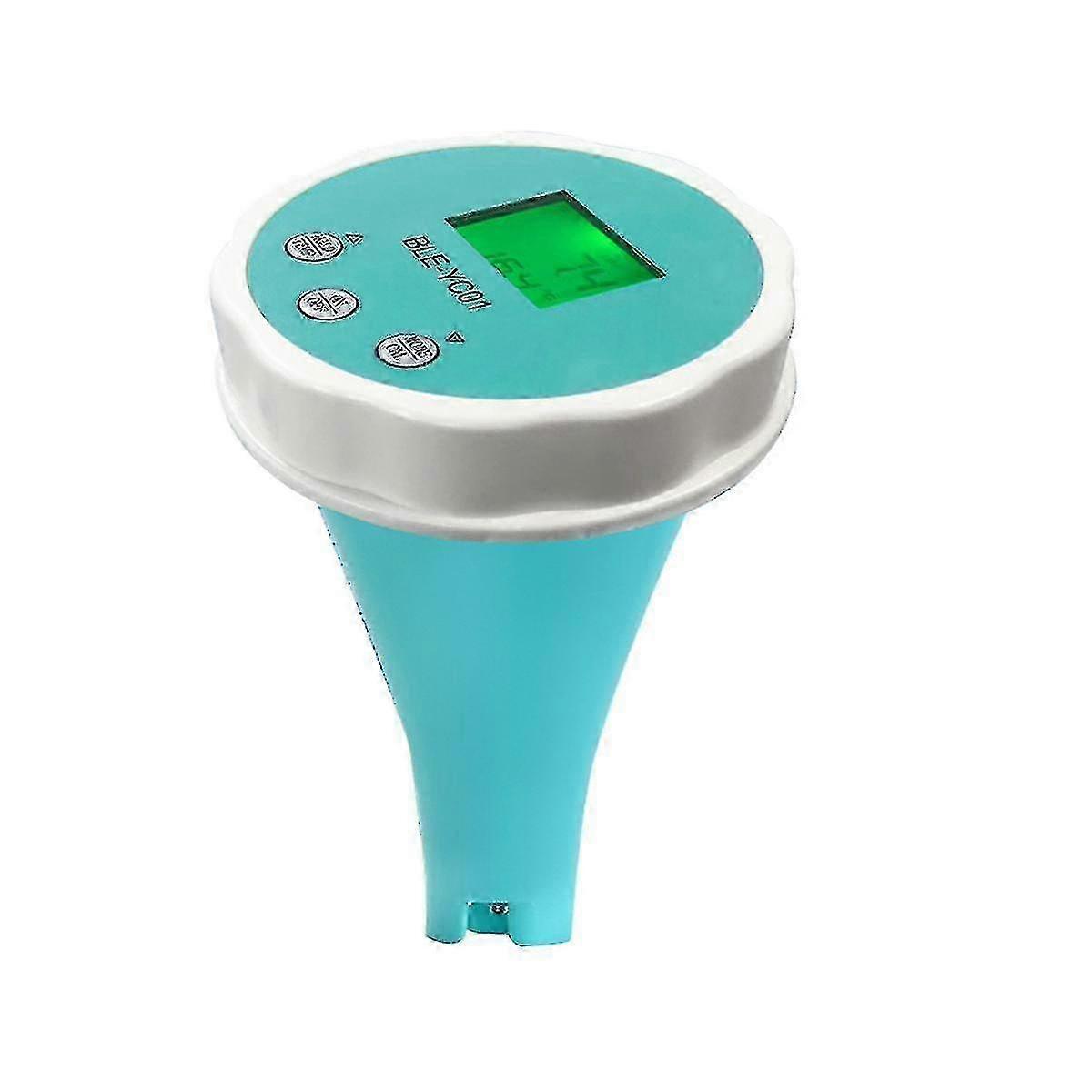 Bluetooth-fähiger Wassertester für Pools mit 6 Schlüsselparametern