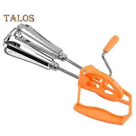 Egg Stirrer Hand Cranked Mixing Easy to Clean Solid Making Milk Cream Dough Egg Whisk Kitchen Tools