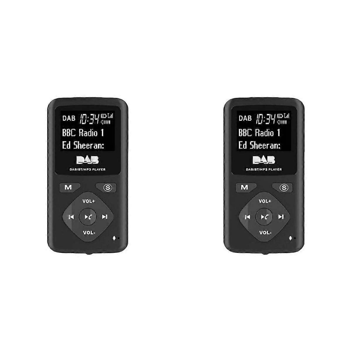 FM/ Digital Bluetooth Radio FM Mini MP3 Player Micro-USB for Home
