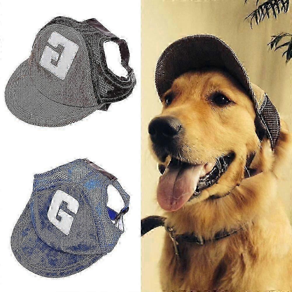 Köpek Şapkası Köpek Güneş Şapkası Köpek Beyzbol Şapkası Spor Şapkası Şapka Açık Şapka Güneş Koruma Köpek Şapkası Kulak Delikleri Ayarlanabilir Nefes Alabilir