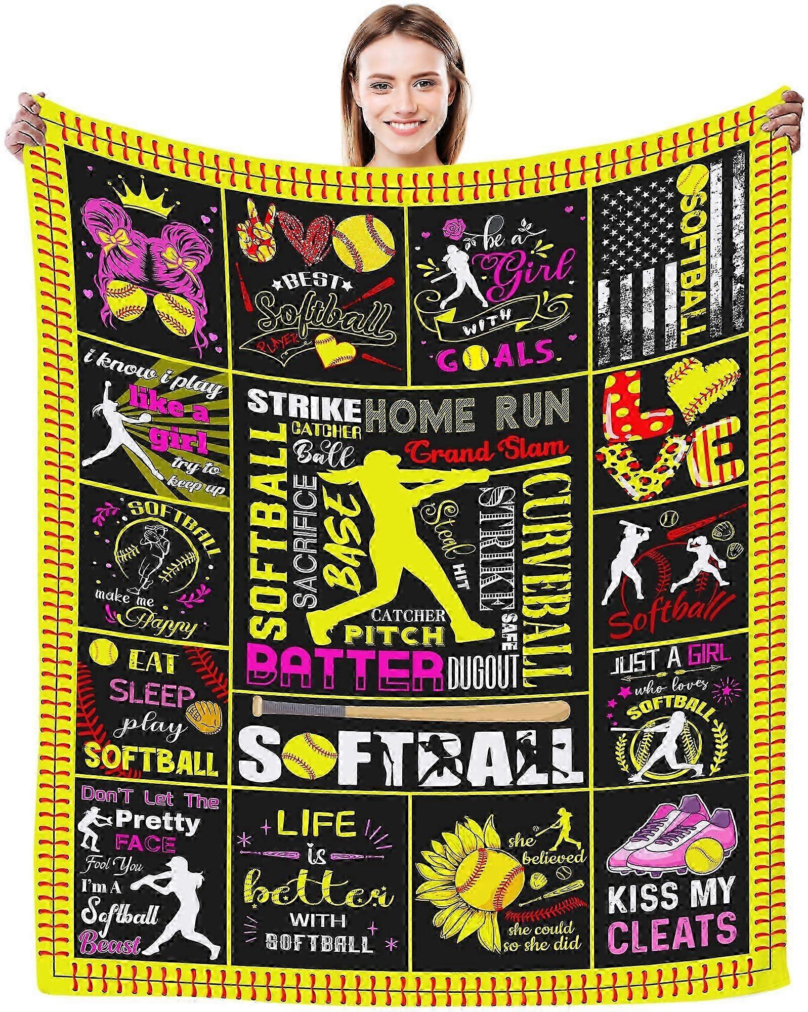 Ultra Soft Warm Flannel Throw Blanket for Couples 50'X40'