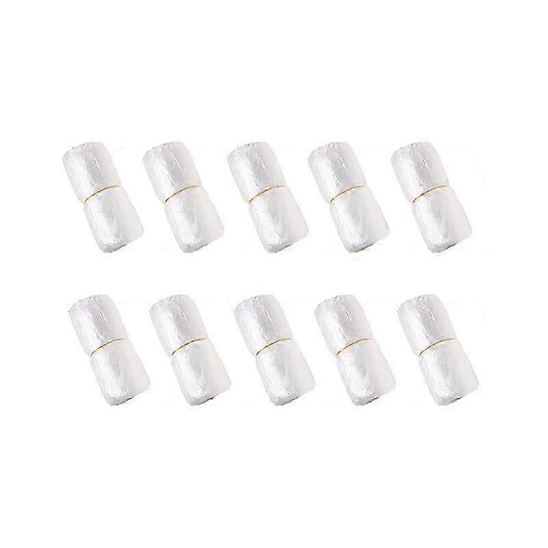 100 Pack Portable Travel Universal Potty Chair Liners with Drawstring for Kids, Toddlers, Adults, and Pets