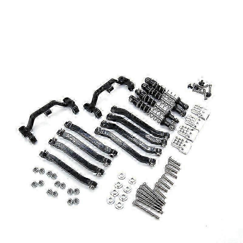 Metal Chassis Pull Rods Suspension Link Mount for compatible models 1/12 RC Car Upgrade Parts