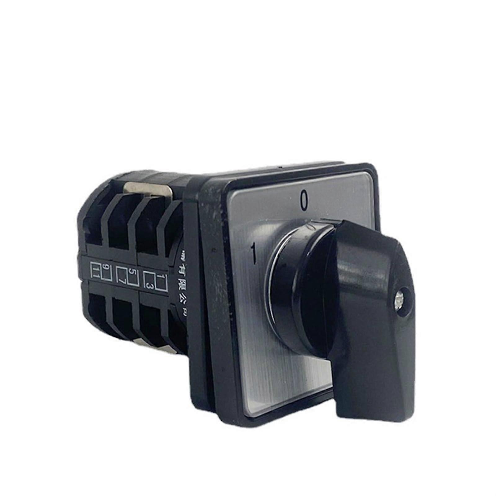Universal Transfer Rotary Switch LW810D404/3B Control 220V Motor Forward and Reverse SinglePhase Reversing 10A 1 Piece