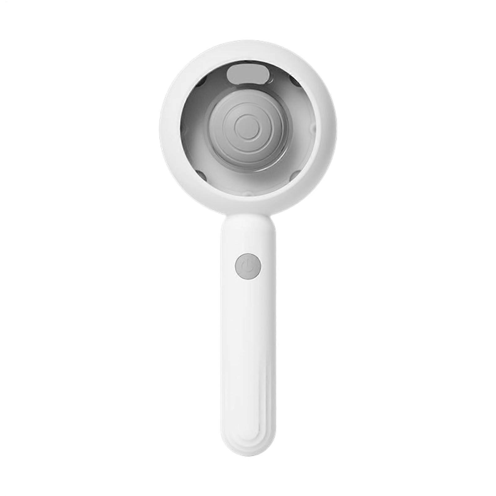 Defur Comb for Cats - Portable Gray Cat Grooming Brush with Spray & Release Button for Long and Short Hair Cleanup