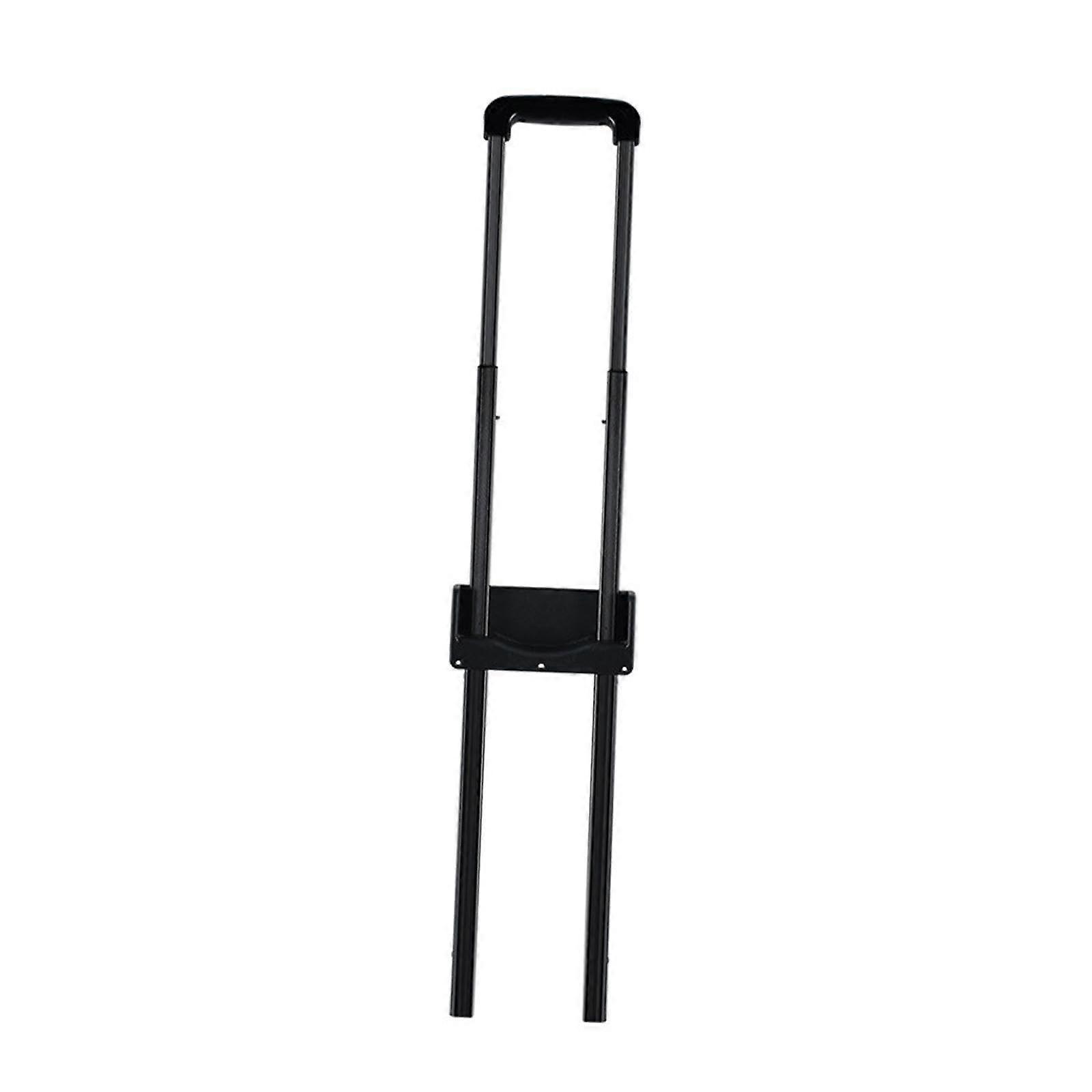 Retractable Replacement Handle for Luggage, DIY Accessory, Black, Durable Telescopic Rod, Adjustable Length 45-95 cm