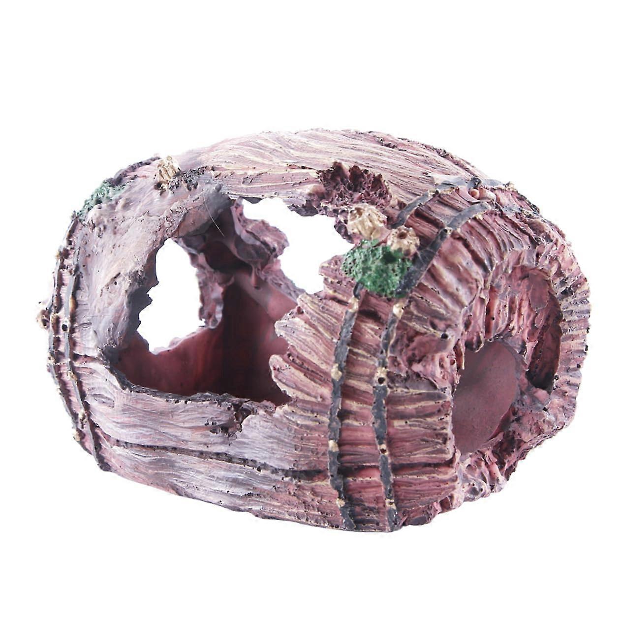 Aquarium Decoration Resin Hideout for Shrimp, Unique Aquascaping Element, 1 Piece, Ideal for Fish Tanks