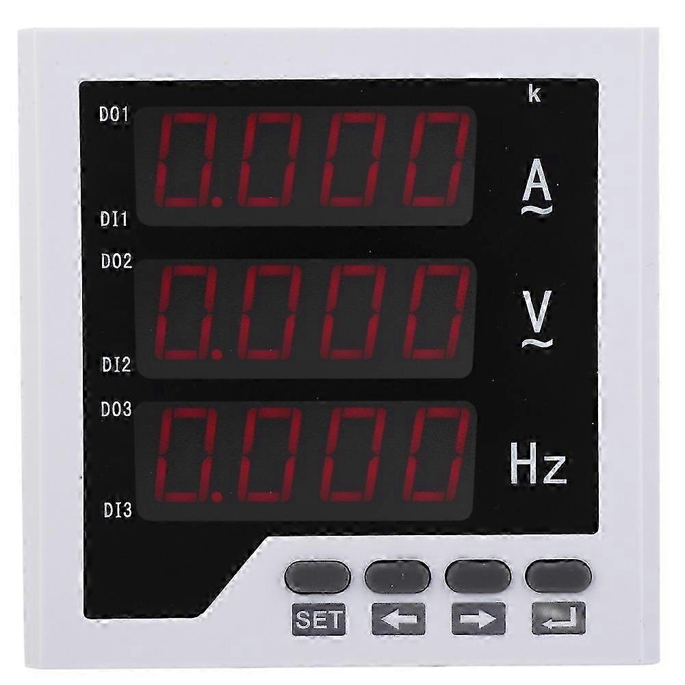 DDM-AVF96 Single Phase Meter Current Voltage Frequency Combined Meter 220VAC