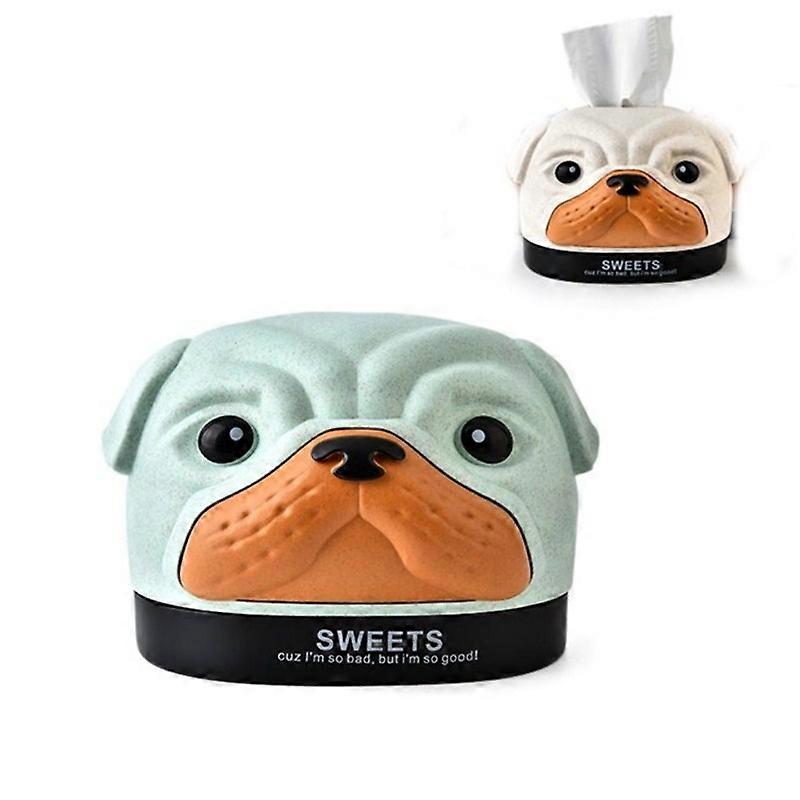 クリエイティブウィートボビードッグティッシュボックスリビングルーム寝室デスクトップポンピングペーパーロール紙収納ボックス