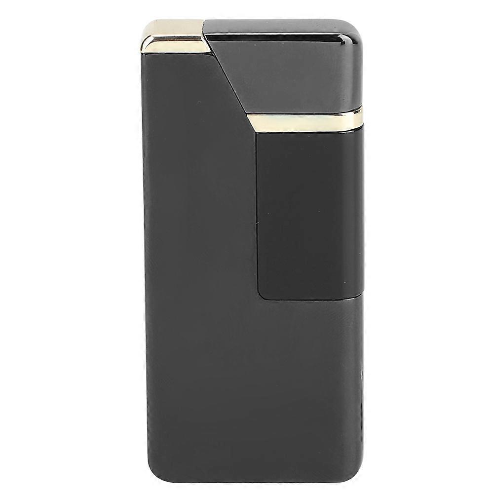 Unique Ultra Thin Double Arc Pulse Charging Lighter Men Cigarette Lighter Gift