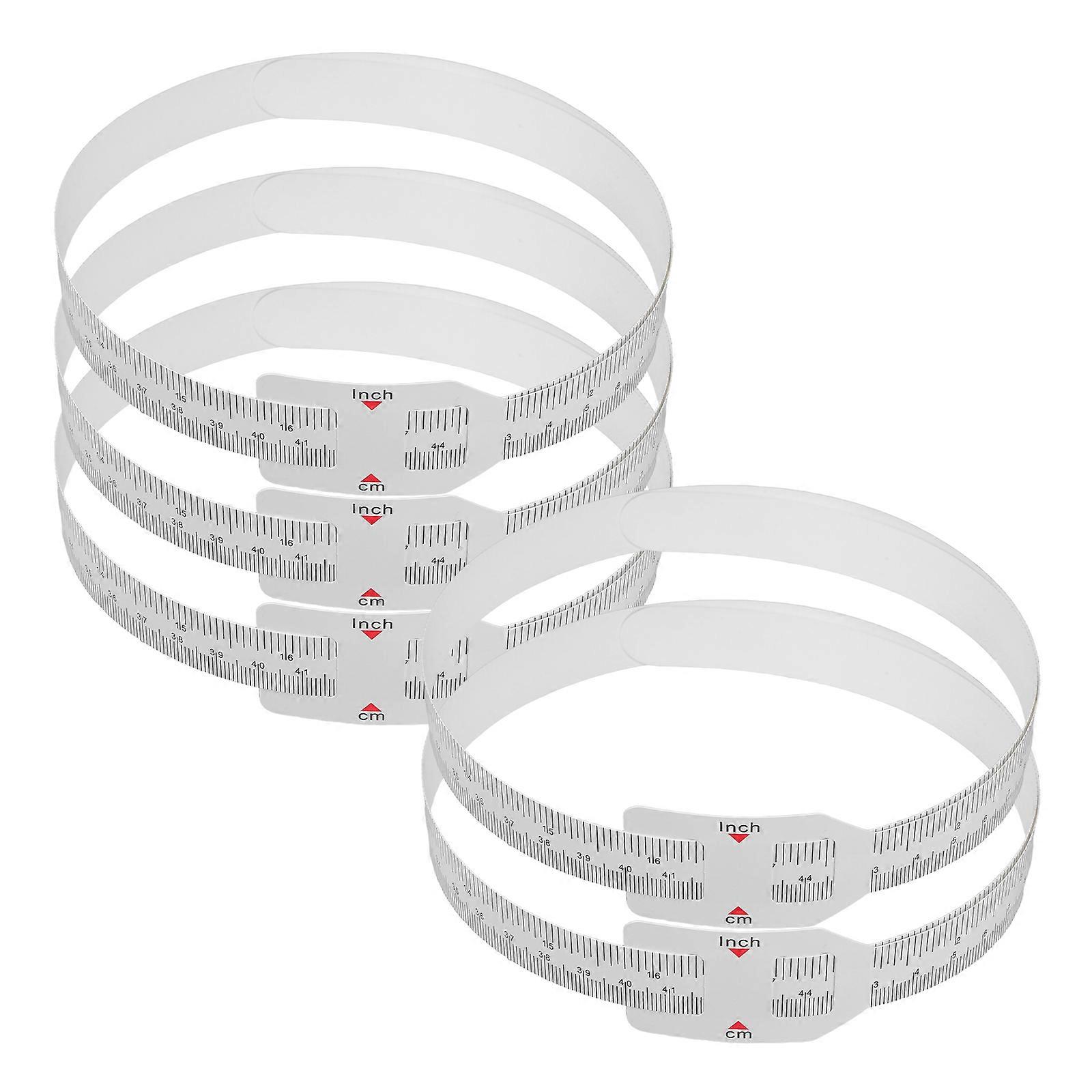5pcs Infant Head Measuring Tape – 60cm Body & Arm Ruler for Accurate Baby and Kid Head Circumference Measurement