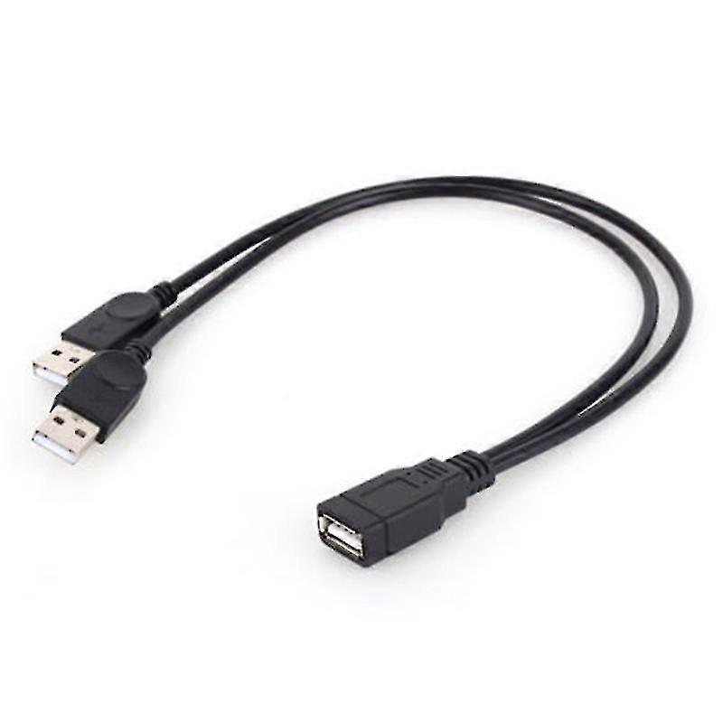 USB splitter cable for 2.0 devices with data sync