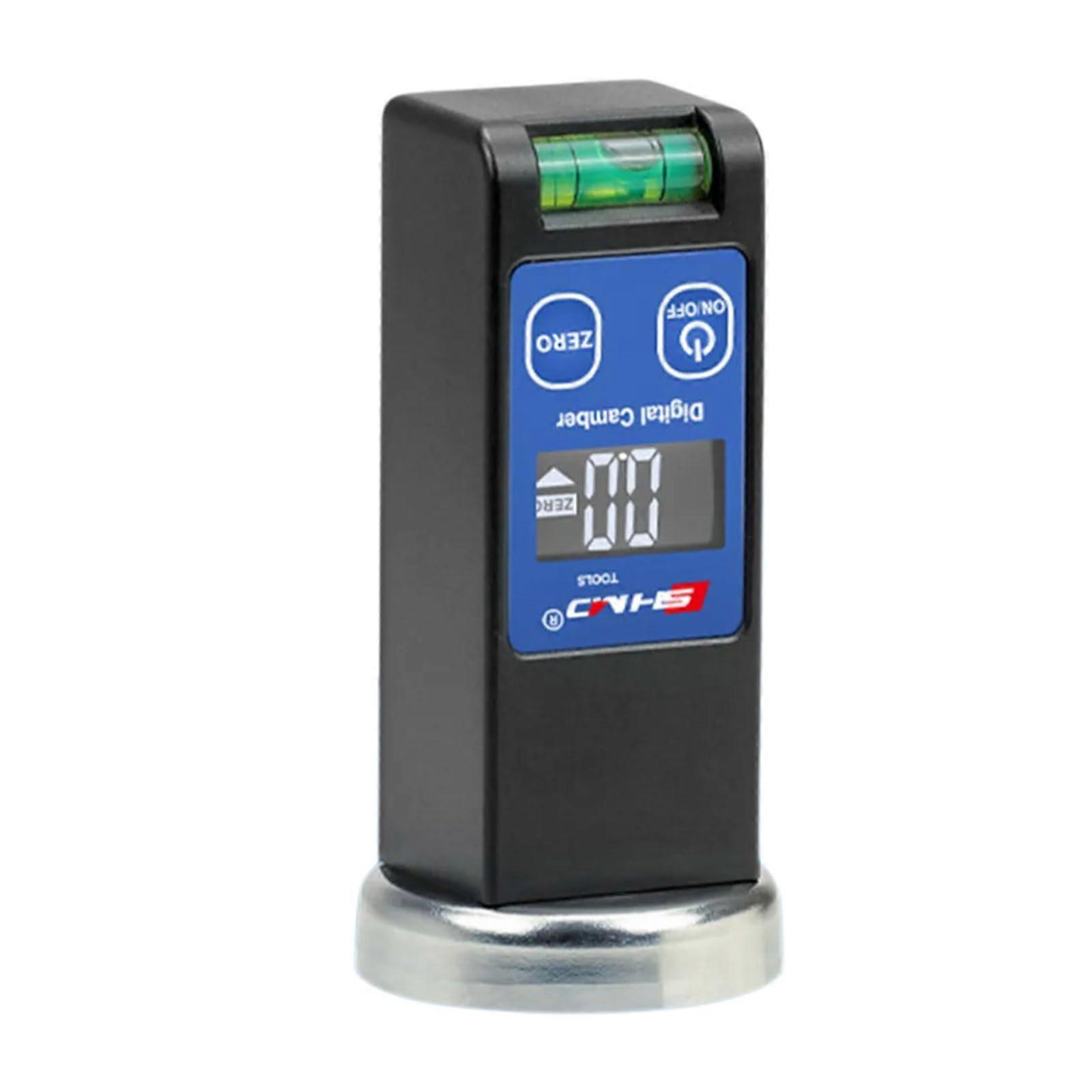 Digital Camber Alignment Tool with LCD Display for Precision Wheel Alignment, Caster Gauge, Garage Use