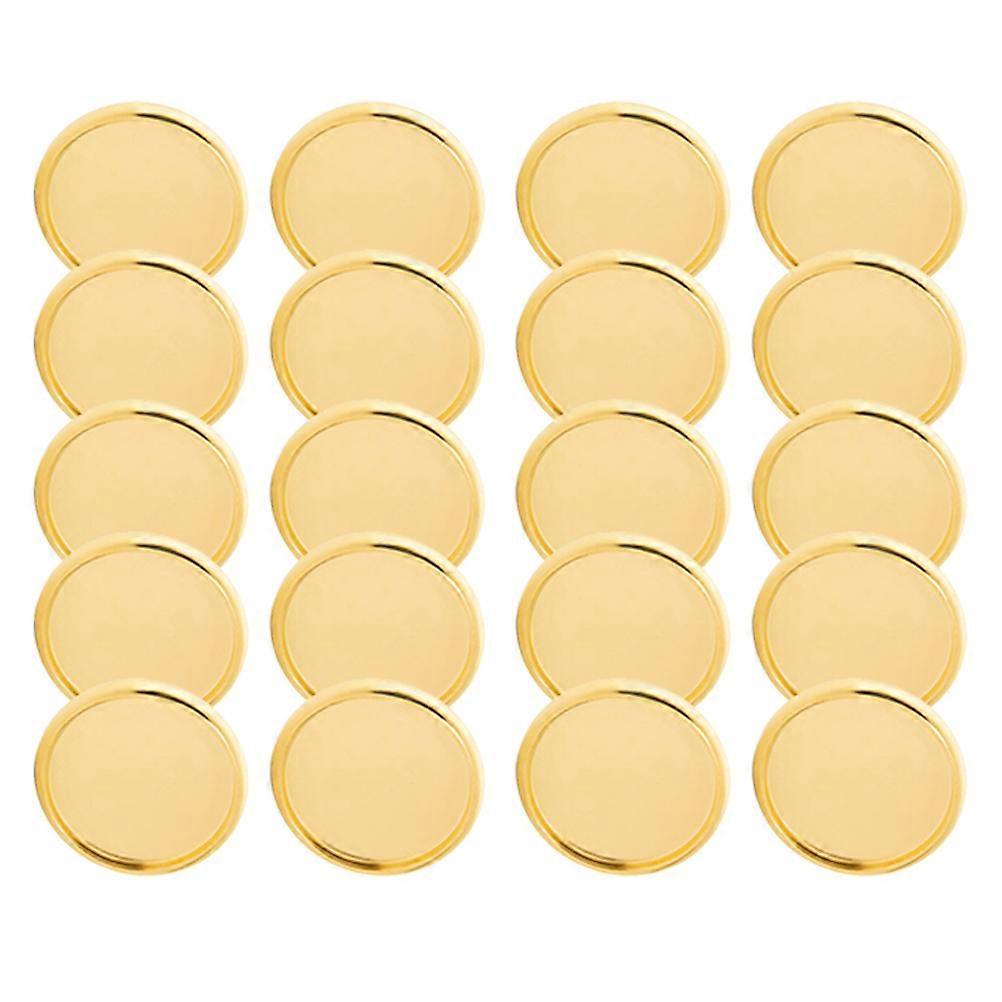 20Pcs Book Binding Discs Binder Rings for DIY Planners and Notebook Fixing