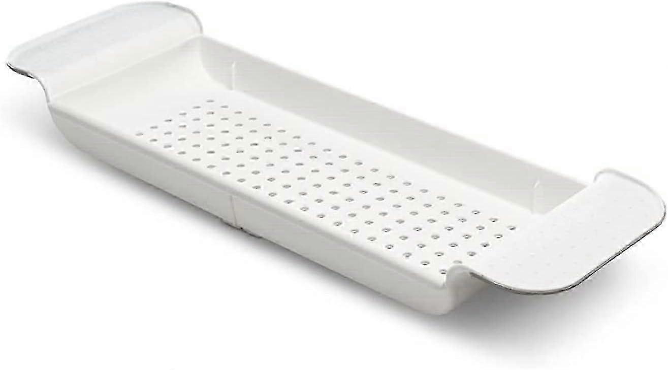 Utvidbart badekarstativ, egnet for badekar, plastdusjer og badekarbrett