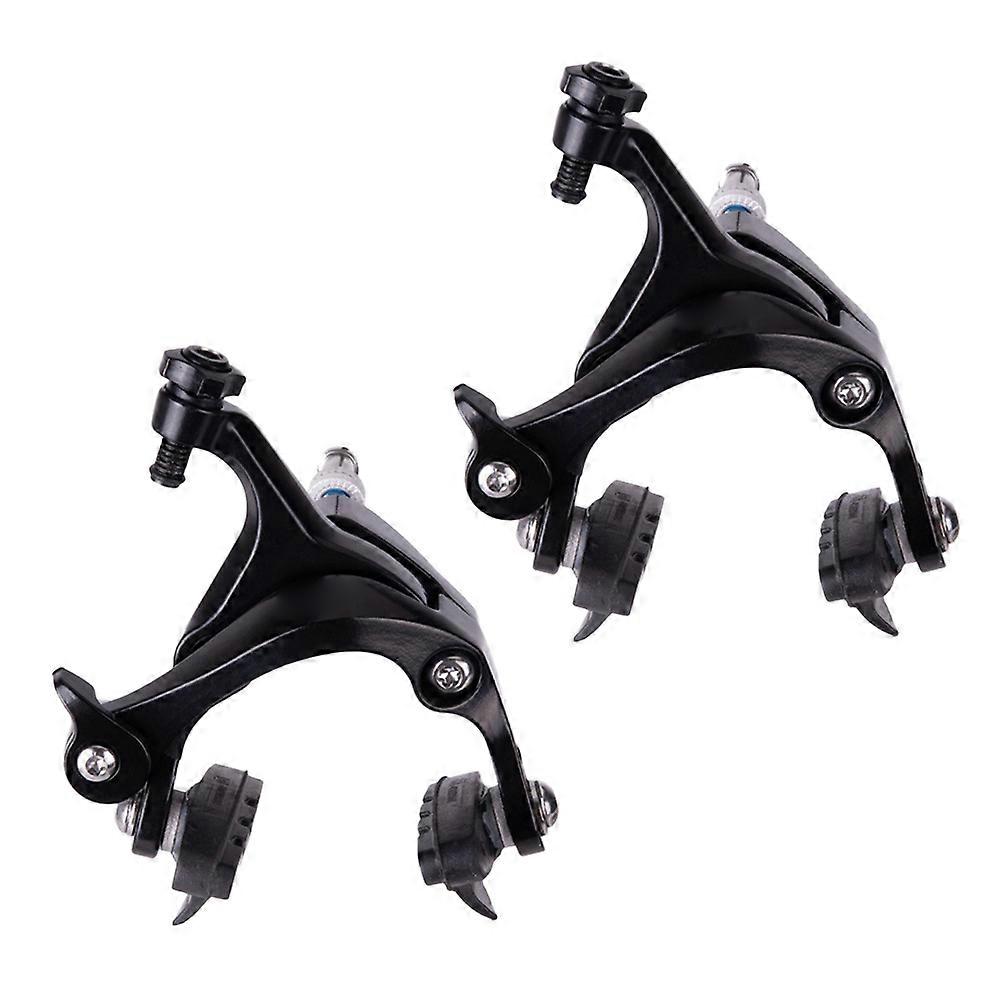 Bike Brakes Calipers Set Dual-Pivot Caliper Black 3.9×3.1×2.2in Tight Wheel Clamping 1 Pair