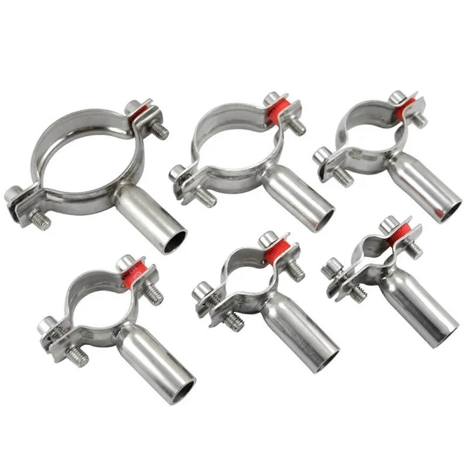 304 Stainless Steel Nut Hoop Expansion Screw Clamp 19-89mm, Suspension Pipe Clamp, Pipe Fitting, Fastener 1 Piece